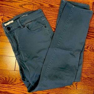 DL1961 Mens Blue Russell Slim Straight Knit Denim Jeans Pant Size 33X32